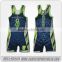 Free custom design wrestling suit/sublimated wrestling jerseys singlets lycra