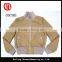 high quality quilted artwork Jacket Slim Ladies pu Jacket