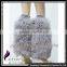 CX-A-40 Wholesale Fashion Boot Cuff Fluffy Soft Mongolian Lamb Fur Leg Warmers