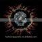 new popular design skull rhinestone/crystal rhinestone