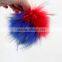 Myfur Chinese Factory Wholesale Raccoon Fur Pom Poms for Beanie Hats