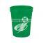 USA Made 16 oz Smooth-Sided Transparent Stadium Cup - BPA-free, FDA compliant and comes with your logo
