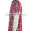2015 hot sell wholesale high quality plaid mens flannel shirt