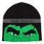 Unisex cute pattern cartoon knitted hat funny winter hats and caps