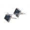 Custom Seoul Stone Studs Hiphop Earrings For women With Short Hair Wholesales