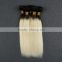 Hot sale 8a grade hair product two tone color remy human hair