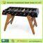 solid wood table hand soccer game for fun