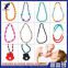 Silicone Teething Necklace /Rainbow Silicone Necklace/Silicone Rubber Necklace Cord