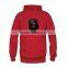 winter thick silk printed red hoodies pullover unisex plain popular