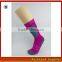 Pink Women Crew Size WHolesale Merino Wool Hiking Sport Traing Socks