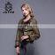 2017 Best New Design Lady Overcoat Women Lamb Leather Jacket