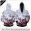 wholesale custom Long Sleeve Hooded Sweatshirt with Your Own Designed
