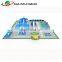 Inflatable Open Water Park Projects , Inflatable Mobile Water Park Equipment