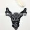Free develop POLY collar motif Embroidery neck lace