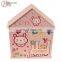 Cardboard Cute Cartoon House Shaped Storage Box with 24 Mini Drawers