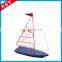 Hot Sale Fine Workmanship Distinctive Metal Ship Sculpture Fish For Home Decor