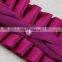 2017 China supplier beaded mesh rhinestone ribbon