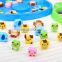 Animal box packing mini cartoon /fruit design erasers Mini cute erasers for kids