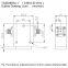 RF TYT Radio-Freqency Custom 0.9-0.93GHz Through Wall Coaxial Isolator