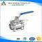 Sanitary Stainless Steel quick-installment butterfly-shaped ball valve