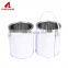 New Arrival round oil tin can metal box with price
