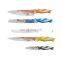 YANGJIANG factory rubber soft handle 5pcs non stick knife set