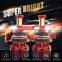 4-Sided 9004 HB1 LED Headlight Light Bulbs Kit 2300W 345000LM White 6000K HID For Chevrolet