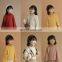 Q1246/Hot selling girls autumn fashion thick warm sweater coat comfortable cute baby girls sweater coat