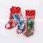 HQP-WJ116 HongQiang Pet Products Christmas set PE socks shape packaging Christmas color