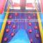 Weird Double Lane Water Slide Inflatable Dry Slide for sale