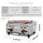 snack food griller machine kitchen non stick plate LPG gas grill