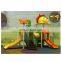 Hot selling classic outdoor kids plastic games playground kids playground slide roof canopy JMQ-G029A
