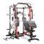 Commercial lever arms power rack pulley