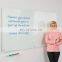 Wall mounted classroom  tempered glass writing board glass magnetic board