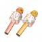 Ws858 Wireless Condenser Karaoke Microphone Mobilephone Player Handheld Mic With Speaker For Family Party Outdoor