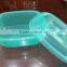 Popular plastic food storage container / rectangular basin with cover