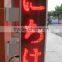 P10-1r double sided outdoor led open sign custom acrylic led edge lit sign led acrylic sign