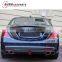 S class w222 S63 S65 B style diffuser for W222 S63 S65 to B style diffuser with muffler tips PP material 2014-2016