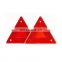 2Pcs Rear Light Car Reflector Truck Trailer Fire Triangle Reflector Car Safty Warning Board