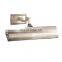 Brush nickel finishing brass metal wall lamp for home lighting hotel decoration