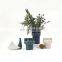 gear style ceramic colorful new modern decoration flower vase for home