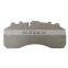 Truck Brake Pad Manufacturers With Back Plate 1/4 Cheap Price Auto Brake System Brake Pad Bulge Steel Back Plate Backing Plate