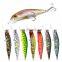 8.5cm 8g 8 Colors 3D Bionic Eyes Saltwater Fish Baits With Treble Hooks Suspending Minnow Bait Fishing