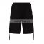 new design oem fashion custom logo high waist embroidered shorts men cargo jogger cotton shorts