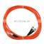 Optic Fibre Cable 1 2 4 6 8 Core Indoor Outdoor Fiber Optic Drop Cable With Steel Wire Fiber Optic Cable