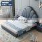 Shell shape design 1.5m single bed pink princess bed