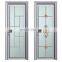 Soundproof Customized Casement Aluminum Door with Tempered Glass