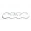 AOSU Silver Aluminum K-Series Engine Block Guard K24 For Honda For K24 Engines