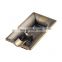Hot selling Zinc alloy precision die casting 168*85*30mm antique ashtray zinc die casting metal fabrication manufacturers