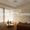 Indoor Hotel LED Pendant Lamp Bedroom Ceiling Hanging Light Indoor Decorative Aluminum Bedroom Chandelier